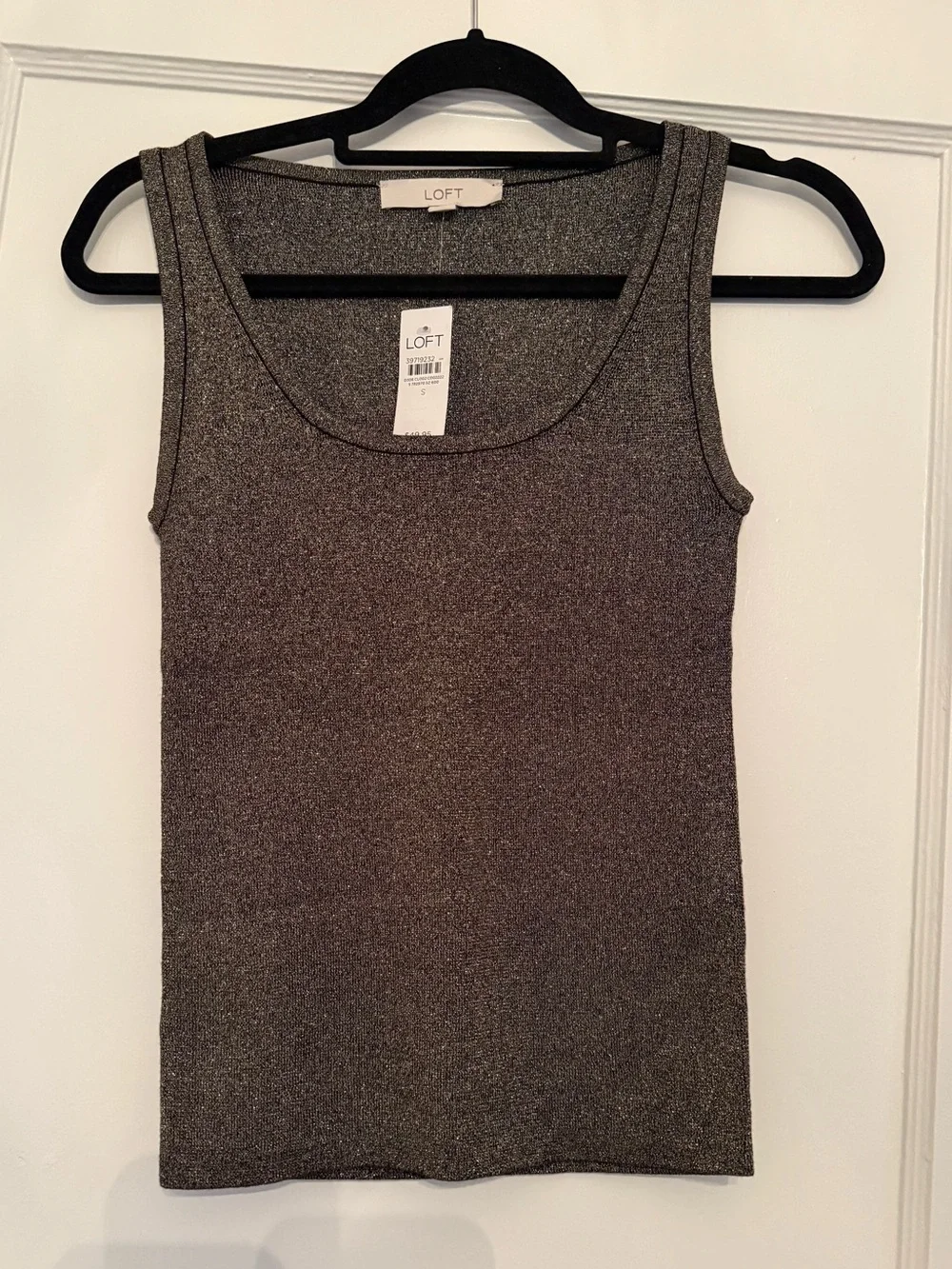 LOFT Shimmer Ribbed tank Tank - Picture 1 of 5